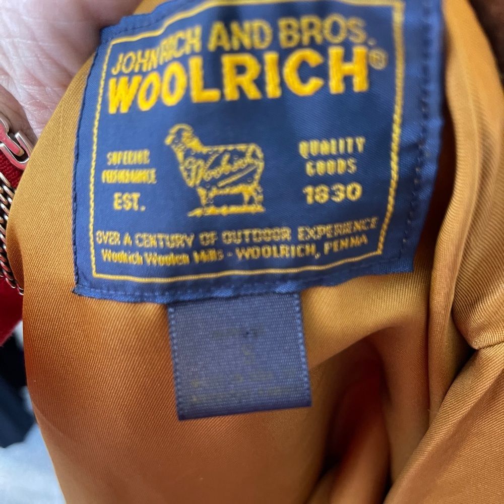 Woolrich Coat Velvet Collar - Picture 3 of 9